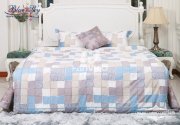 Bộ chăn ga gối Blue Sky DL 82 - 100% Cotton M