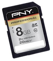 PNY SDHC 8GB (Class 10)