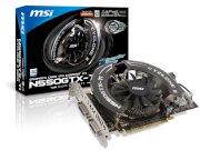 MSI N550GTX-Ti Cyclone II 1GD5/OC (NVIDIA GeForce GTX 550, GDDR5 1024MB, 192 bit, PCI-E 2.0)