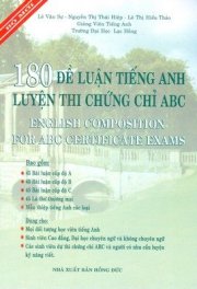 180 đề luận tiếng Anh luyện thi chứng chỉ ABC