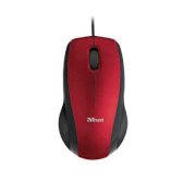 Trust Carve USB Optical Mouse - Red