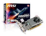MSI R5550-MD1G (ATI Radeon HD 5550, GDDR3 1024MB, 128 bit, PCI-E 2.0)