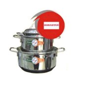 Bộ nồi inox ba đáy Durastar DPC-26