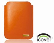 iCover Vintage Leather Sleeve (Orange)