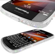 Goldstriker BlackBerry 9900 Platinum & Crystal Edition