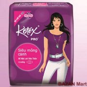 Băng vệ sinh  KOTEX cánh siêu mỏng  PRO 5 miếng  