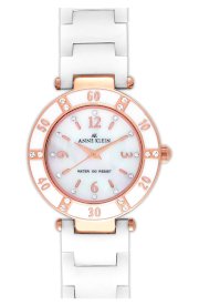 Đồng hồ AK Anne Klein Round Ceramic Bracelet AK525