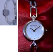 Đồng hồ đeo tay Fontenay women Blue crystal Bangle