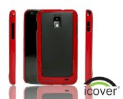iCover Galaxy S2 Dues Vivide (Red)