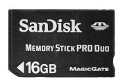 Sandisk Memory Stick Pro Duo 16GB