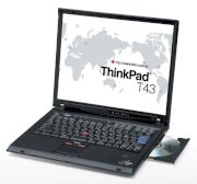 IBM ThinkPad T43 (Intel Centrino 2.0GHz, 1GB RAM, 40GB HDD, VGA ATI Radeon X300, 14.1inch, Windows XP Professional)