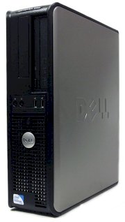 Máy tính Desktop Dell OptiPlex 745DT (Intel Core 2 Duo E4500 2.2GHz, 1GB RAM, 250GB HDD, VGA Intel GMA 3000, Không kèm màn hình)