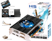 HIS 6770 Fan H677FN1GD (ATI Radeon HD 6770, GDDR5 1024MB, 128-bit, PCI-E 2.1)