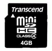 Transcend MiniSDHC 4GB (Class 4)
