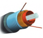 AMP Outdoor 6-Fiber Optic Cable Corrupgate Steel Tape Armored (1-1427432-4)