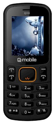Q-mobile Q110 Black Orange