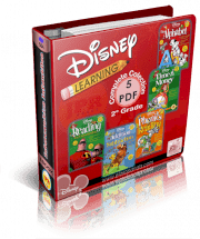 Disney Learning KIDs ABC 1-24 4DVD