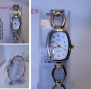 Đồng hồ đeo tay Timex women dresswatch all stainless steel