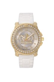 Đồng hồ Juicy Couture Watch, Women's Pedigree White Jelly Strap 1900705