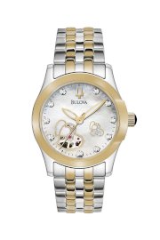 Đồng hồ Bulova Watch, Women's Automatic Two Tone Stainless Steel Bracelet 98P123