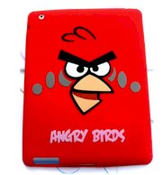 Ốp silicon Angry Bird cho iPad 2