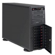 SuperWorkstations SW7046A-T (Intel Xeon E5647 2.93GHz, Up to 48GB RAM, 8 x 3.5 HDD, Power supply 865W, Windows 7 Ultimate, Không kèm màn hình)