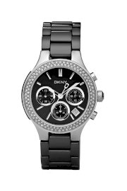 Đồng hồ DKNY Watch, Women's Black Ceramic Bracelet NY4983