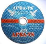 AP101 - Đá cắt kim loại APBA-VS 125 x 2 x 22.3 mm, cắt thép, cắt Inox 