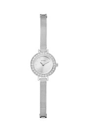Đồng Hồ GUESS Watch, Women's Silver Tone Mesh Bracelet 21mm U85132L1