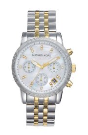 Đồng hồ Michael Kors Mother of Pearl Chronograph JUY54