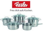 Bộ nồi 3 đáy - Nồi nấu bếp từ Fissler 