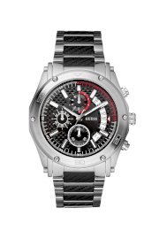 Đồng hồ Guess Watch, Men's Chronograph Stainless Steel and Carbon Fiber Bracelet 46mm U17519G1