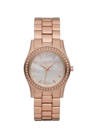 Đồng hồ DKNY Watch, Women's Rose Gold Plated Stainless Steel Bracelet NY8336