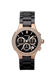 Đồng hồ DKNY Watch, Women's Black Ceramic Bracelet NY4984