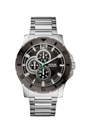 Đồng hồ Guess Watch, Men's Chronograph Stainless Steel Bracelet 46mm U12644G1