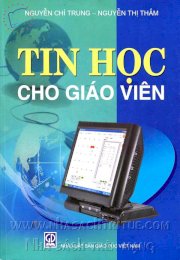 Tin học cho giáo viên