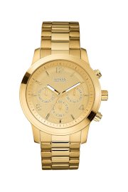 Đồng hồ Guess watch, Chronograph Goldtone Stainless Steel 45mm U15061G2