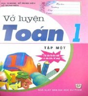 Vở luyện Toán 1 tập 1 (In màu)