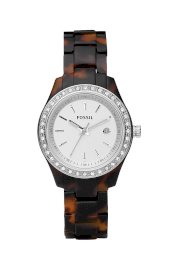 Đồng hồ Fossil Watch, Women's Tortoise Plastic Bracelet ES2680
