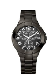 Đồng hồ Guess Watch, Men's Gunmetal Ion Plated Stainless Steel Bracelet 43mm U11511G1