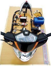 Mô hình sa bàn điện xe gắn máy air balade Minh Hùng