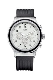 Đồng hồ Hugo Boss Watch, Men's Chronograph Black Rubber Strap 1512324