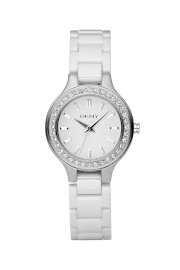 Đồng hồ DKNY Watch, Women's White Ceramic Bracelet NY4982