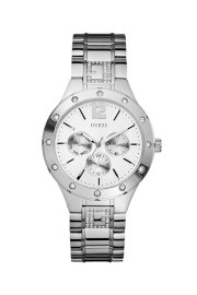 Đồng hồ Guess watch, Women's Chronograph Stainless Steel Bracelet 40mm U13612L1