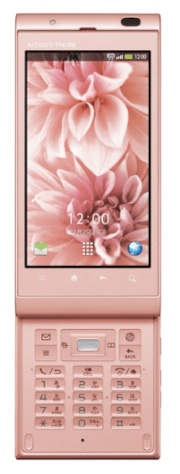 Sharp AQUOS IS14SH Pink