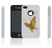 iCover iPhone 4 Hand Printing (HP-EB/W)