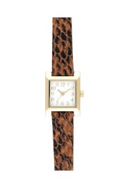 Đồng hồ Nine West Watch, Women's Animal Print Leather Strap NW-1212WTBN
