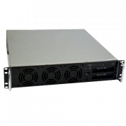 Server Cybertron Quantum XL2010 2U Server PCSERQ2XL2010 (Intel Core 2 Duo E7500 2.93GHz, RAM DDR3 2GB, HDD SATA2 160GB, 2U Rkmnt Black No PSU Low Profile Chassis)