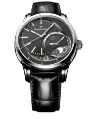Đồng hồ đeo tay Maurice Lacroix Pontos Décentrique men's watch features a black dial Model PT6118-SS001-330