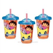 Bộ 3 cốc ống hút Dora - Munchkin 10549 